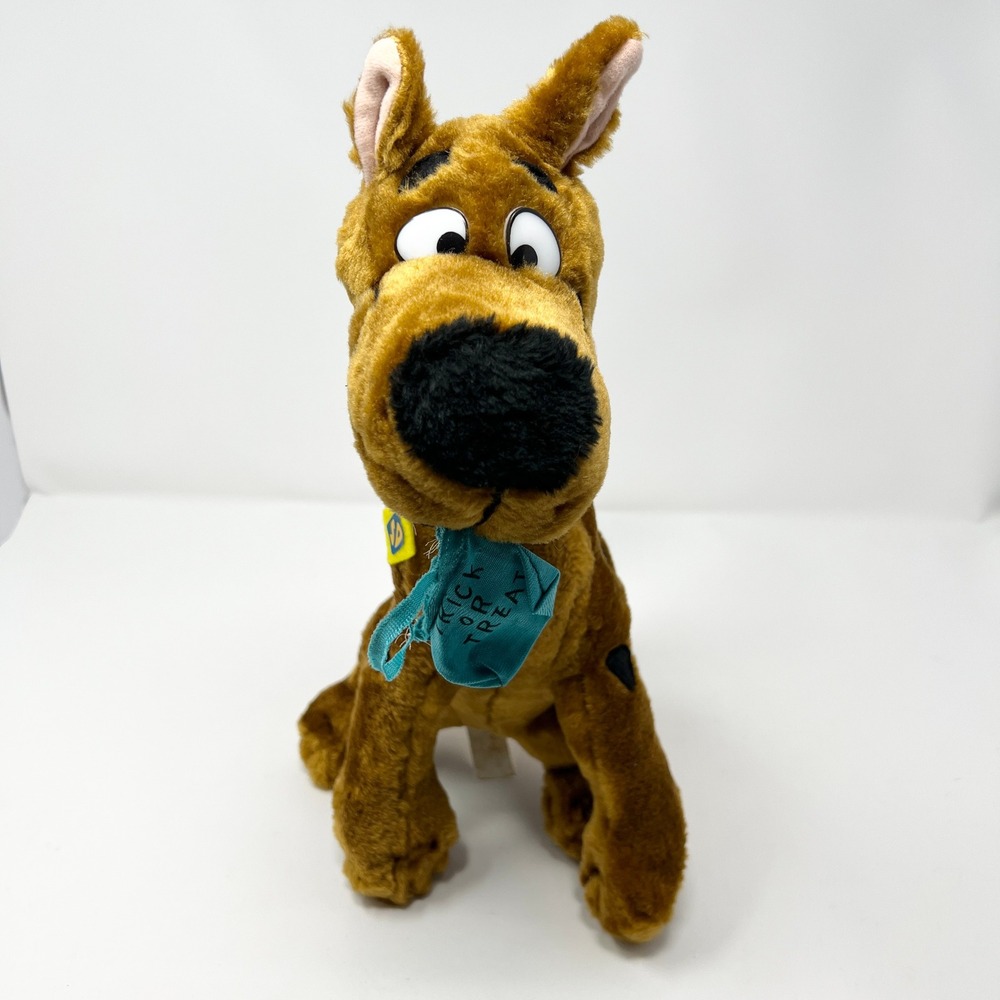 Scooby-Doo Small Plush Brown Excellent Halloween Trick or Treat Bag Dog 1998